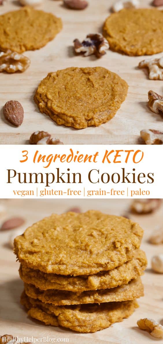 9. Vegan Pumpkin Cookies