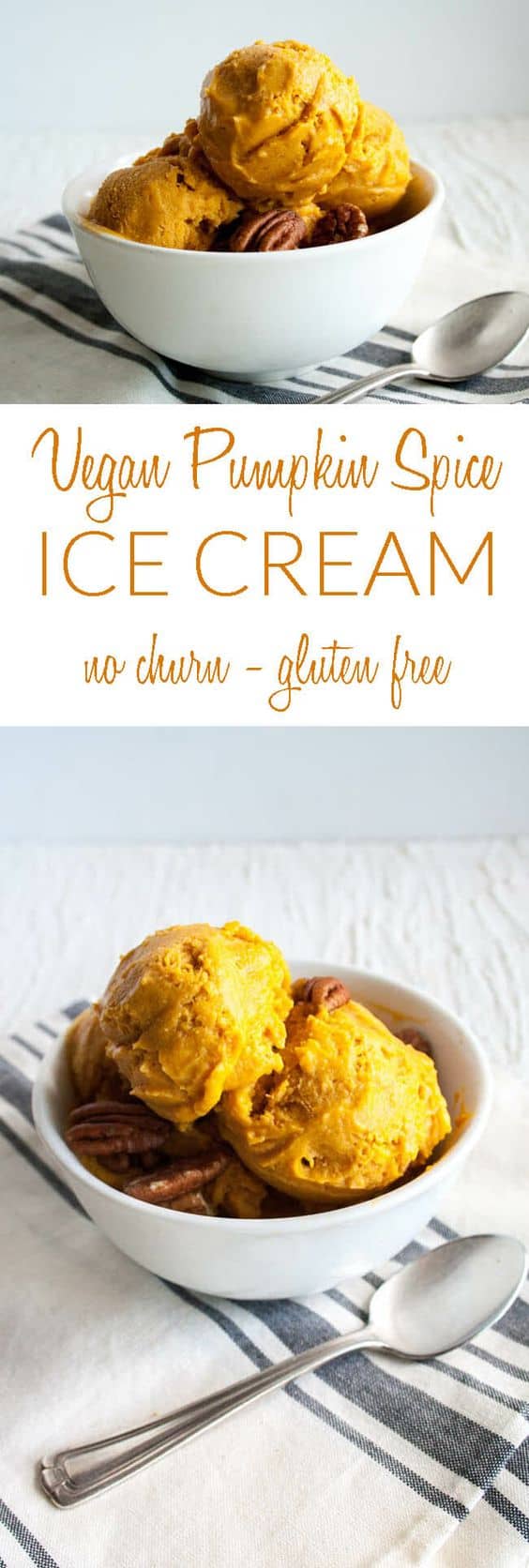 13. Vegan Pumpkin Spice Ice Cream