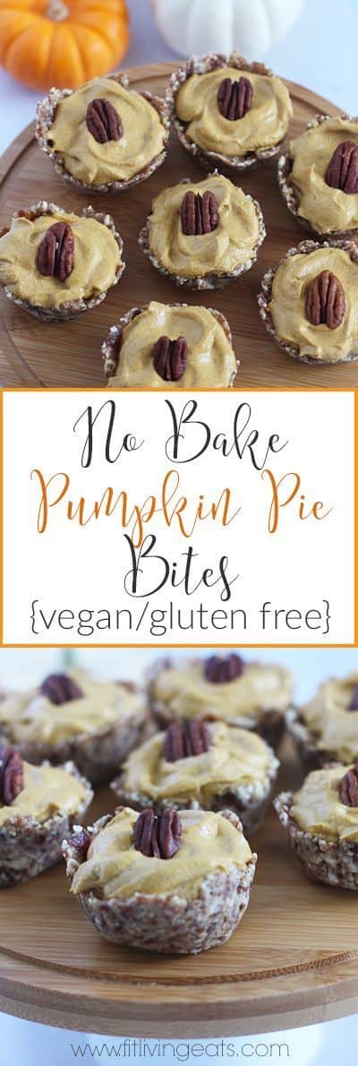 23. Vegan Pumpkin Pie Bites