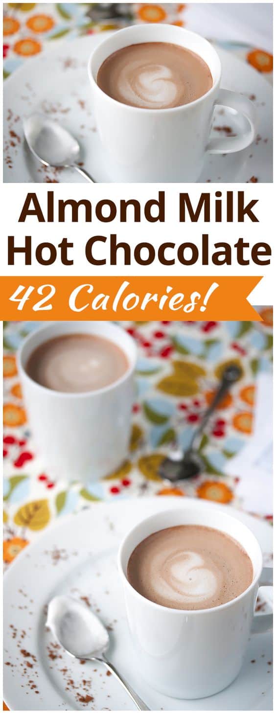 15. Vegan Almond Milk Hot Chocolate
