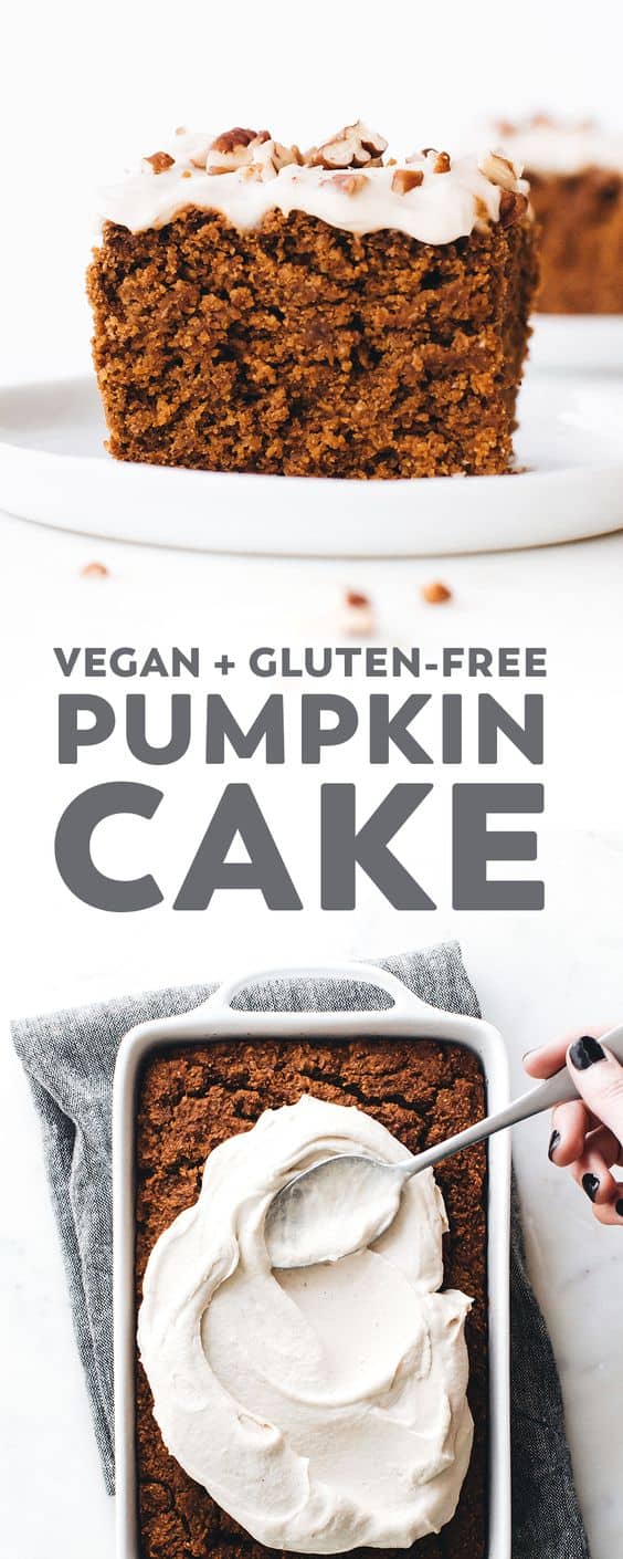 16. Vegan Pumpkin Cake
