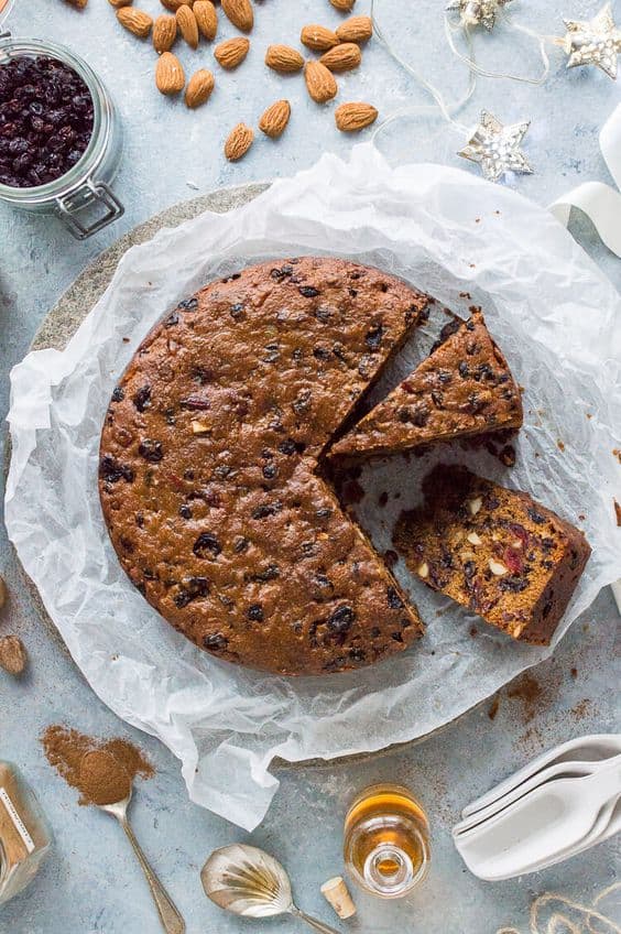 Vegan Christmas Cake