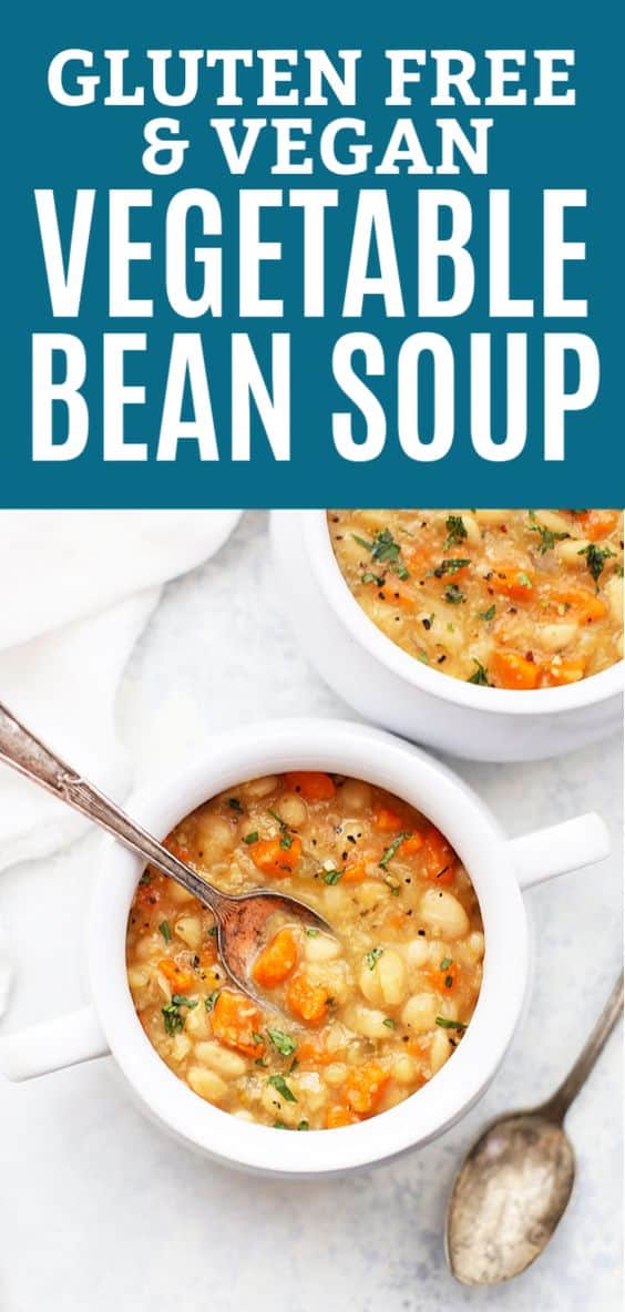 9. Slow Cooker Vegetable Bean Soup