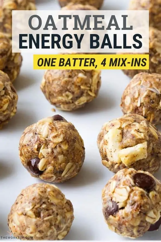 Oatmeal energy balls