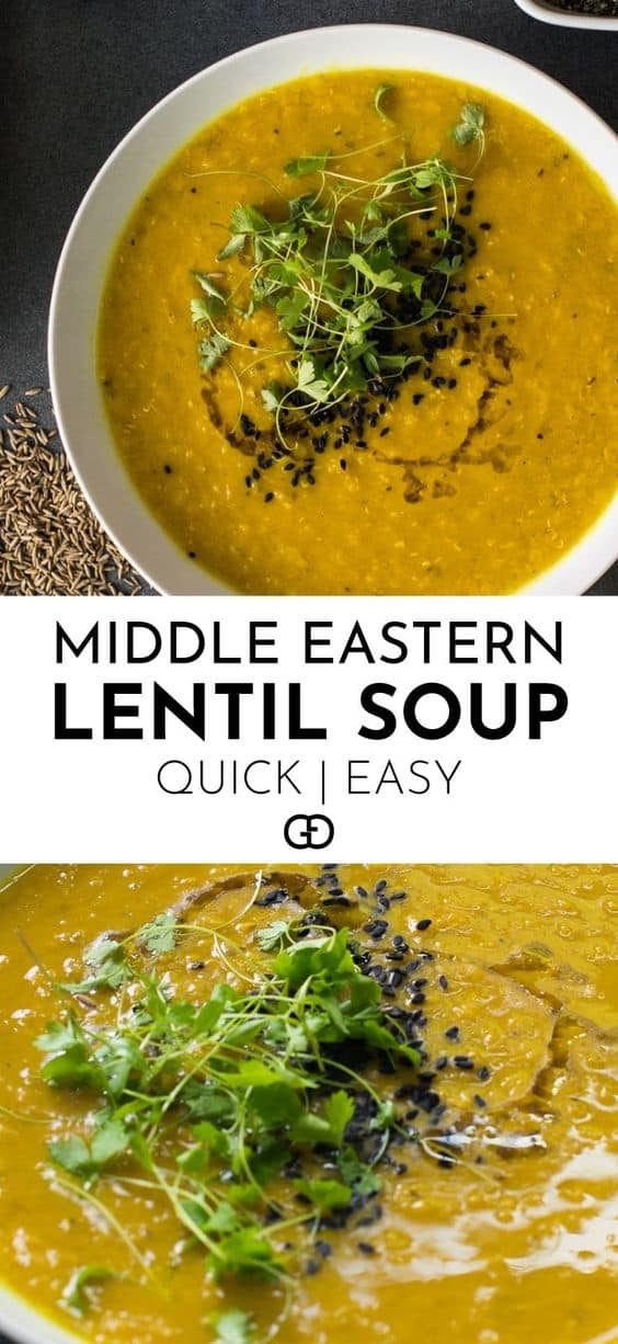 17. Middle Eastern Lentil Soup