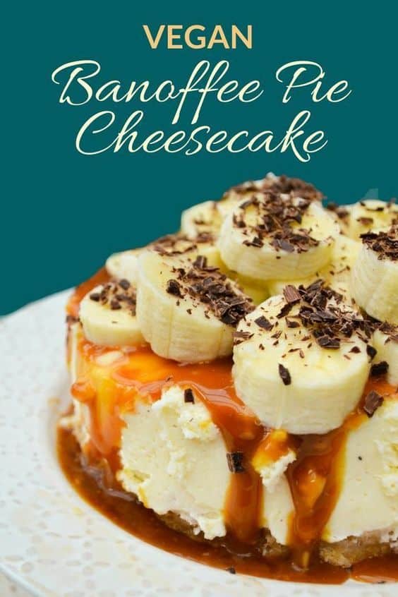 Vegan Banoffee Pie Cheesecake