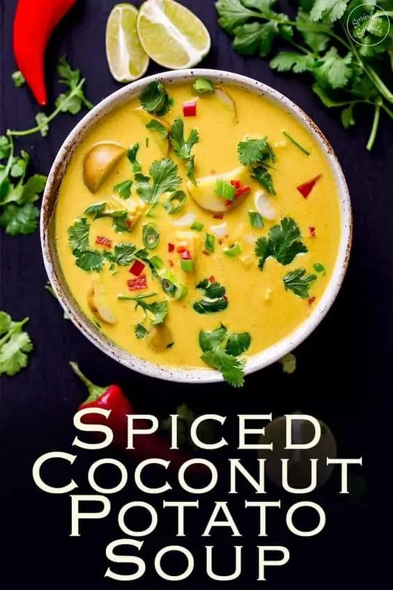 Spiced Coconut Potato Soup