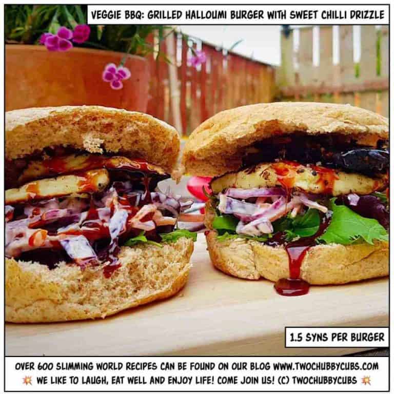13. Slimming World Halloumi Burgers 