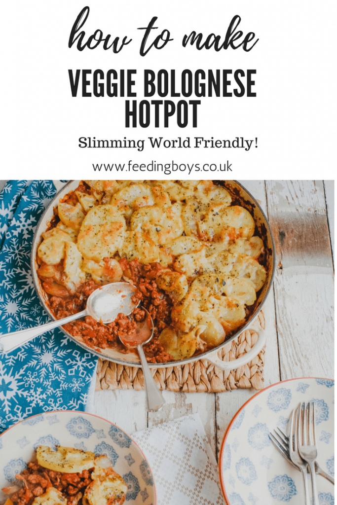 8. Slimming World Veggie Bolognese Hotpot