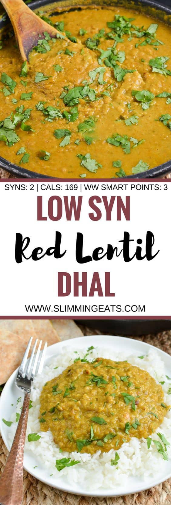 5. Slimming World Low Syn Red Lentil Dhal