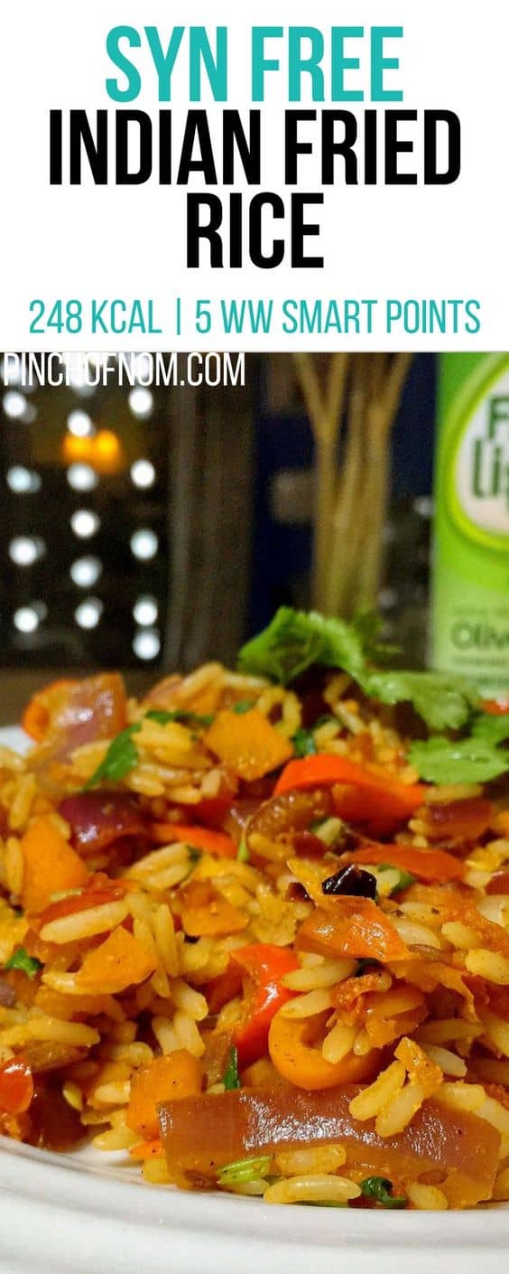 6. Slimming World Indian Fried Rice 