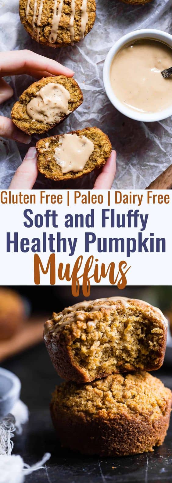 12. Gluten Free Paleo Pumpkin Muffins with Almond Flour