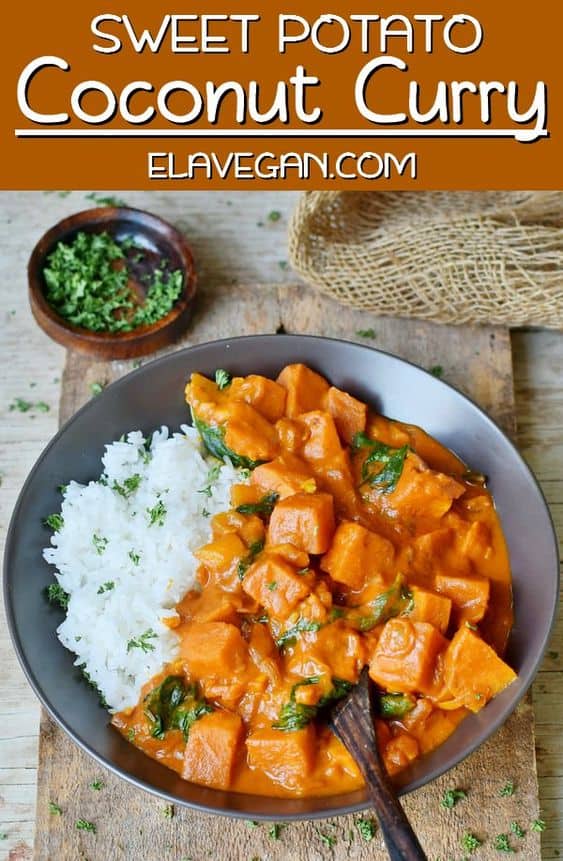 Vegan Sweet Potato Coconut Curry