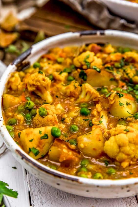 Vegan Cauliflower Potato Curry