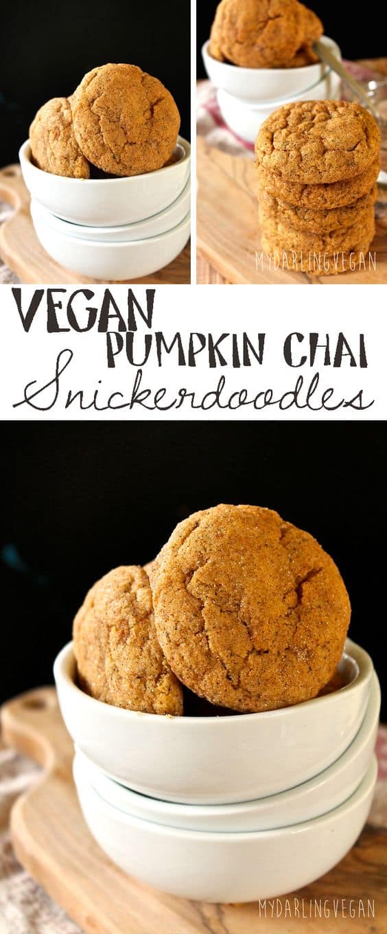 11. Pumpkin Snickerdoodles With Chai