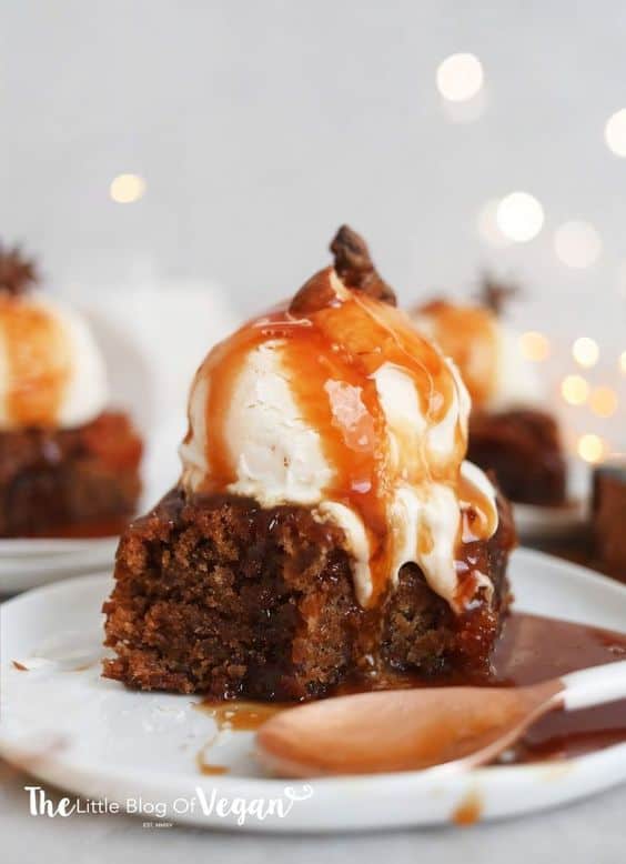 Vegan Sticky Toffee Pudding