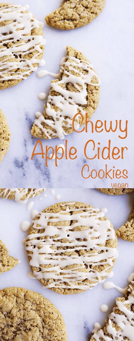 9. Chewy Apple Cider Cookies