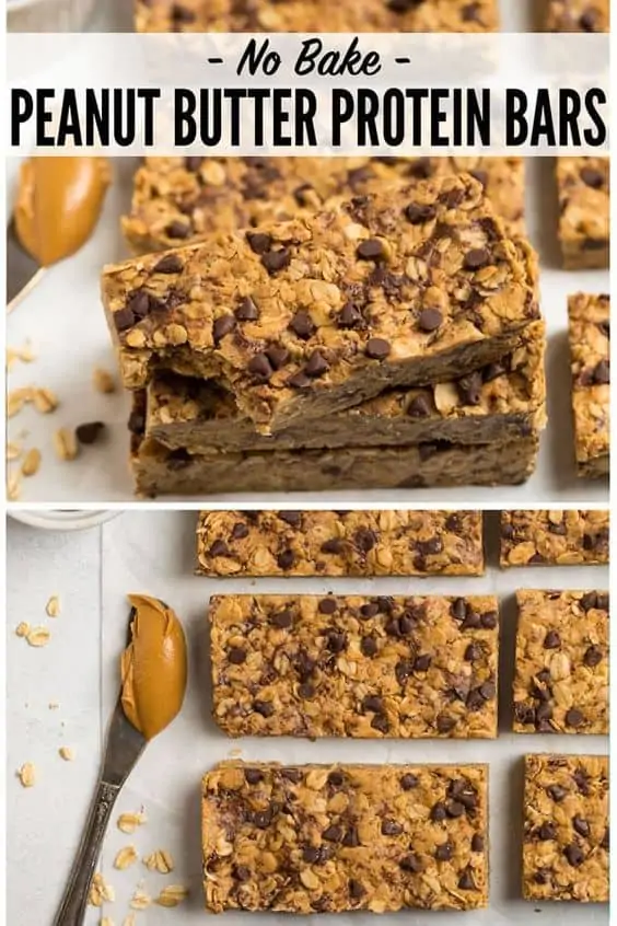 Peanut butter protein bars