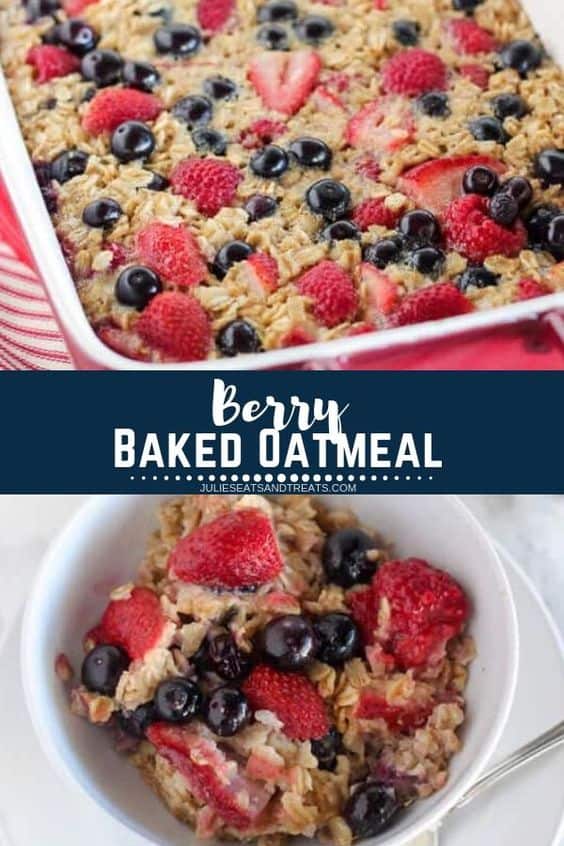 Berry Baked Oatmeal