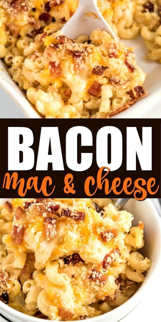 13. Bacon Mac and Cheese