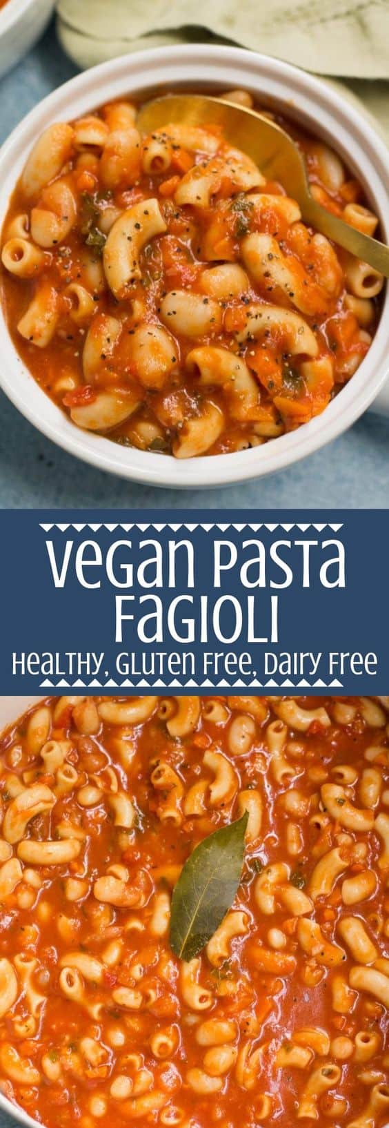 15. Vegan Pasta Fagioli