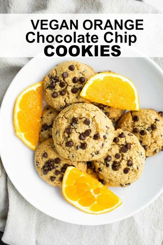 Orange Chocolate Chip Cookies