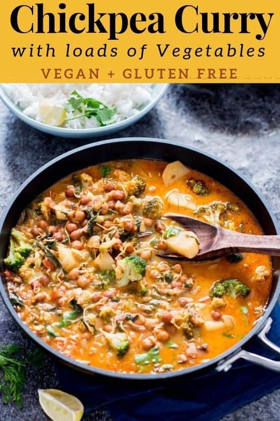 Vegetable Chickpea Curry