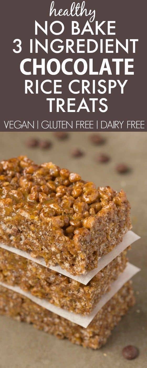 5. Vegan Chocolate Rice Krispie Treats