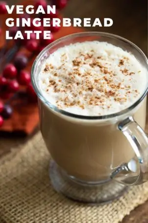 Vegan Gingerbread Latte