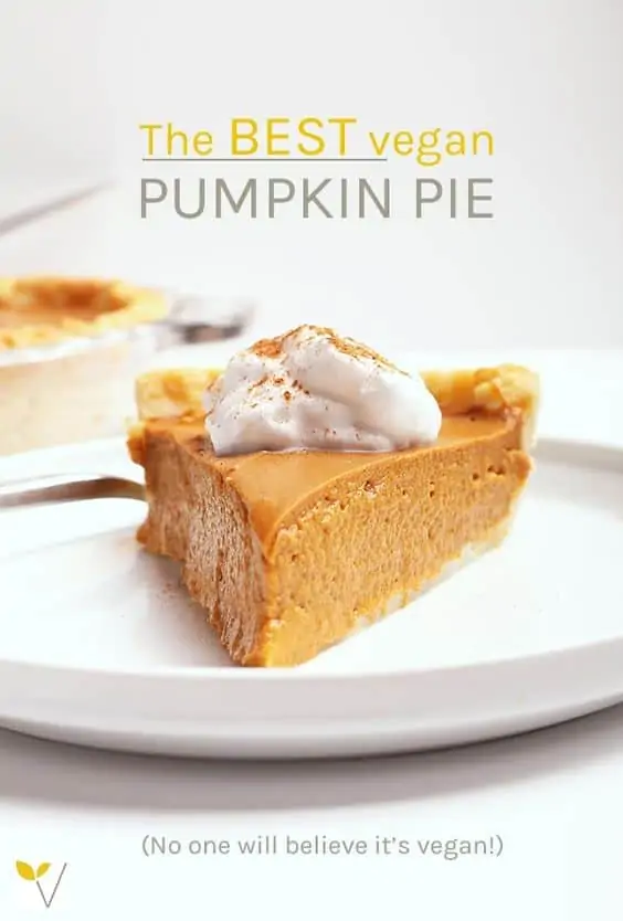 Classic Vegan Pumpkin Pie