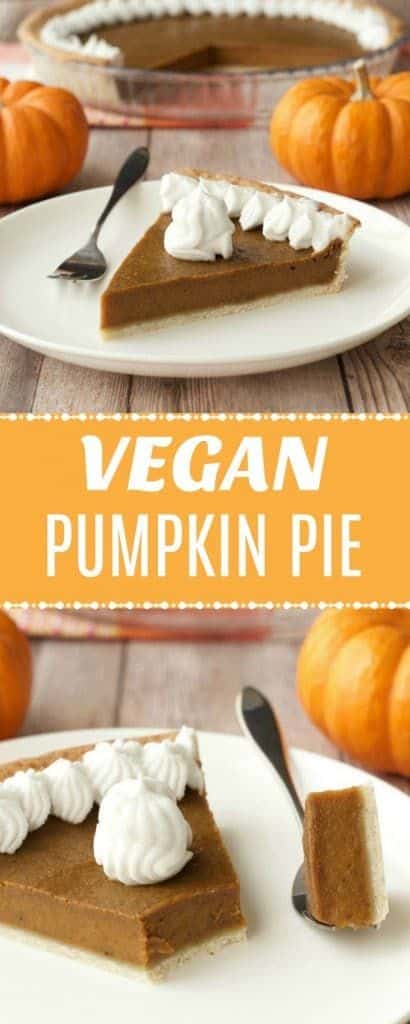 Easy Vegan Pumpkin Pie