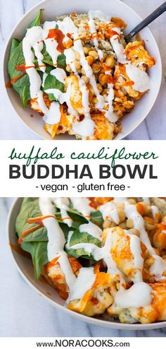 Buffalo Cauliflower Buddha Bowl