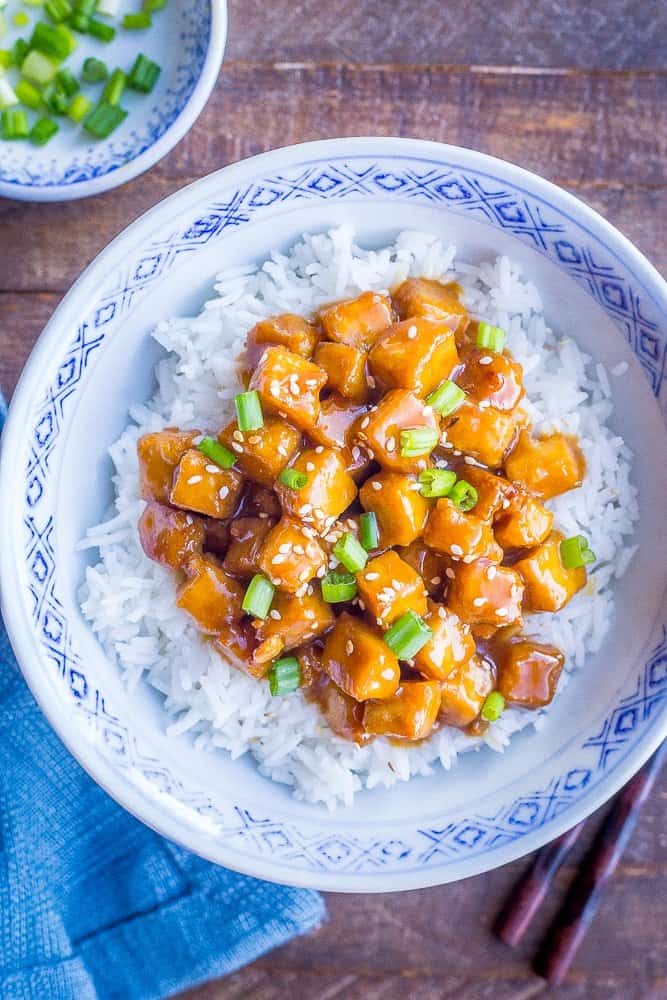 Vegan Orange Tofu