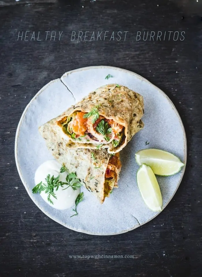 Healthy Breakfast Burritos