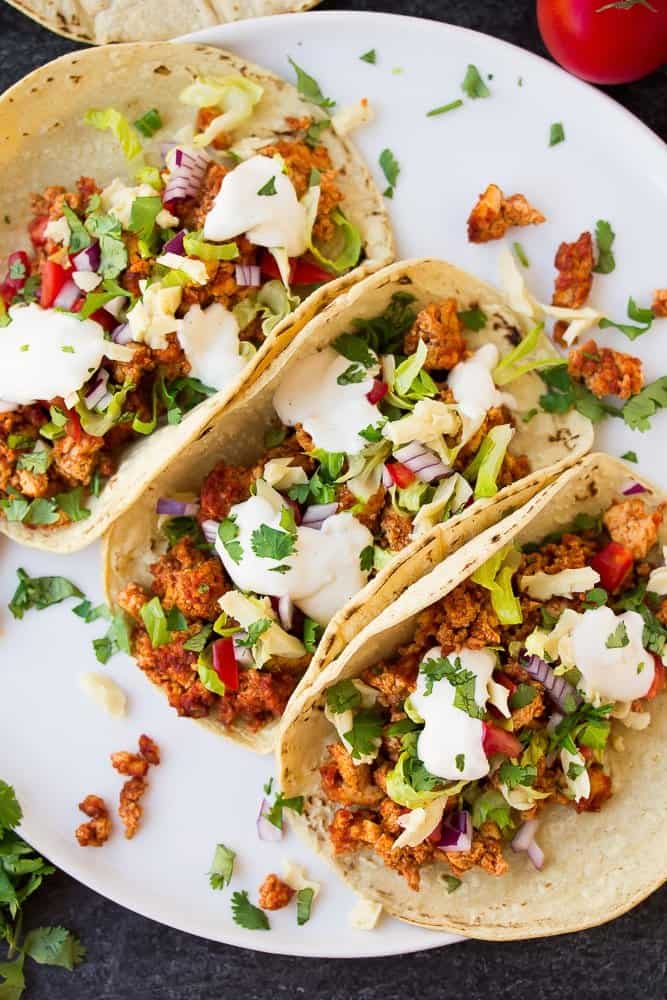 Vegan Tacos With Tofu