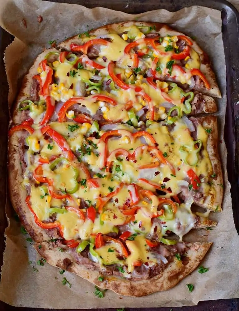 Mexican Pizza Recipe With Refried Beans
