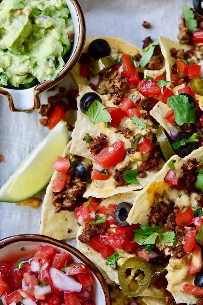 Vegan Nachos (Fully Loaded)