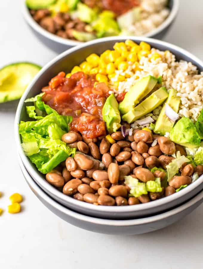 Brown Rice Burrito Bowl