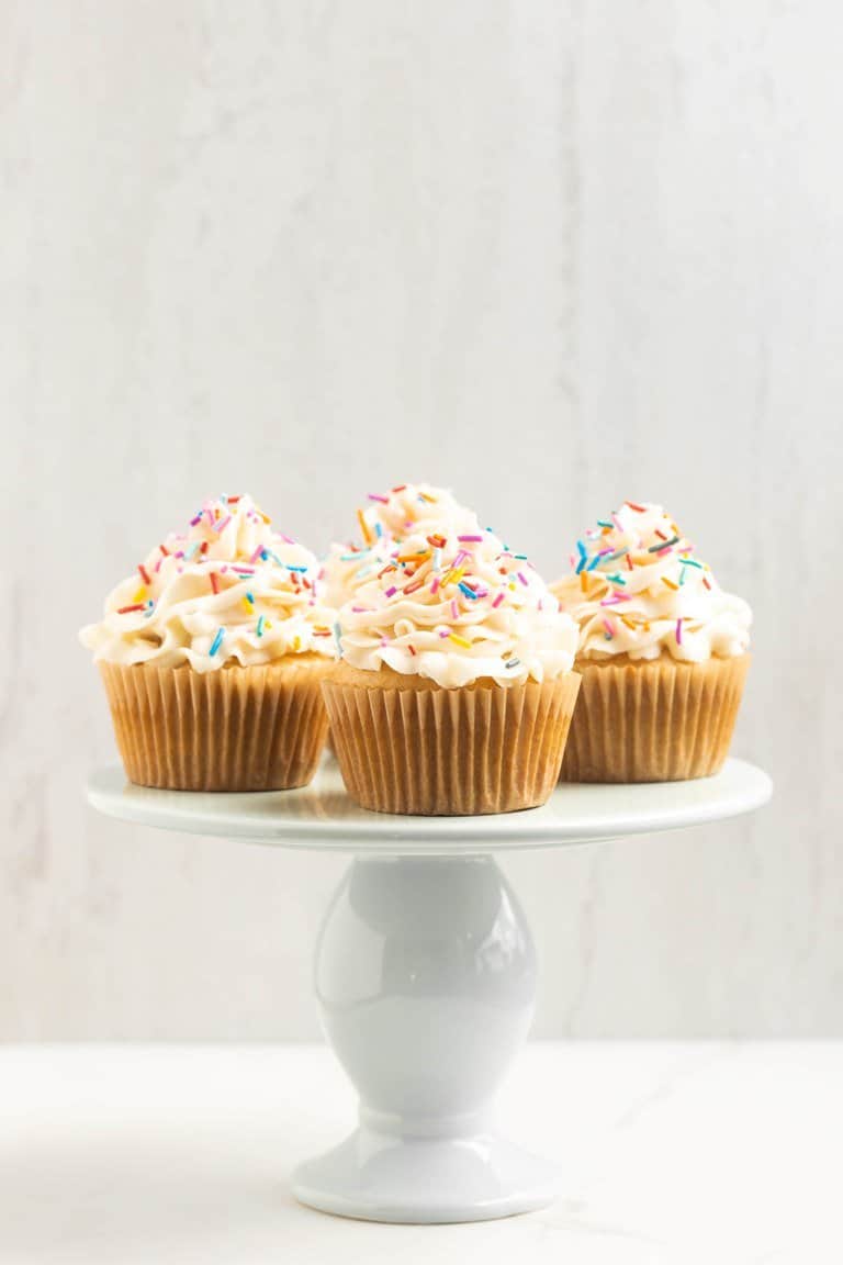 3. Vegan Vanilla Cupcakes