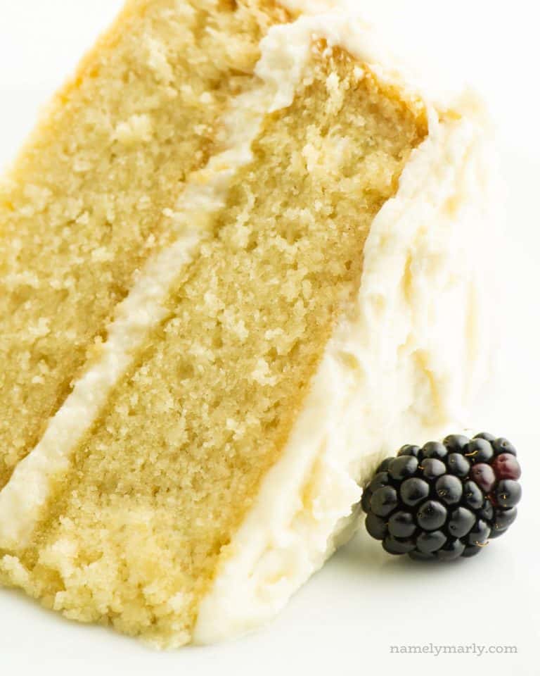 13. Vegan Vanilla Cake