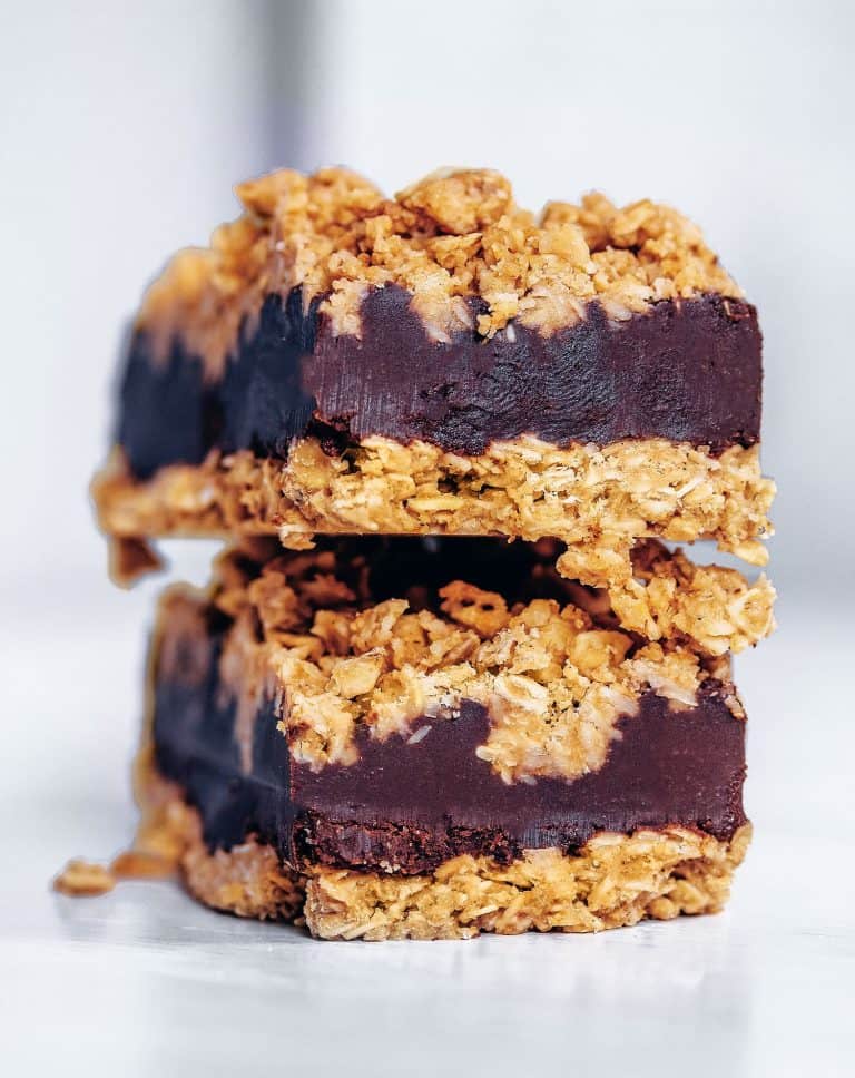 10. Chocolate Tahini Bars