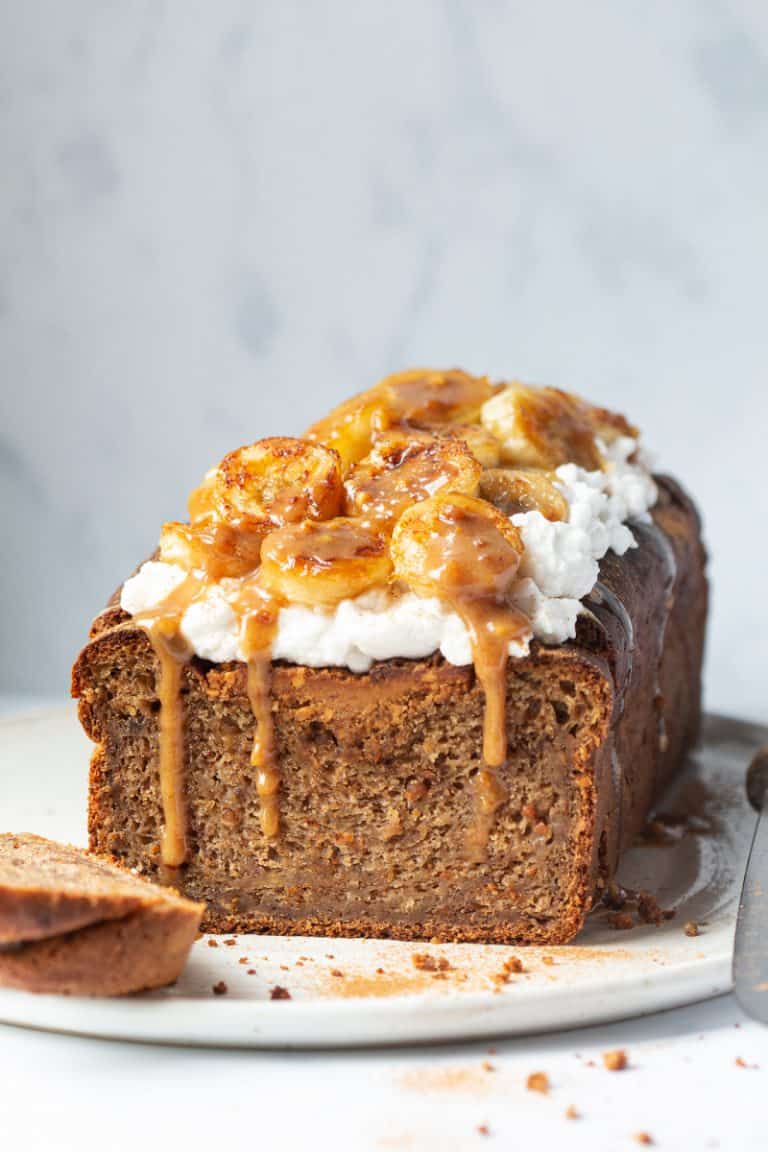 9. Vegan Peanut Butter Banana Bread