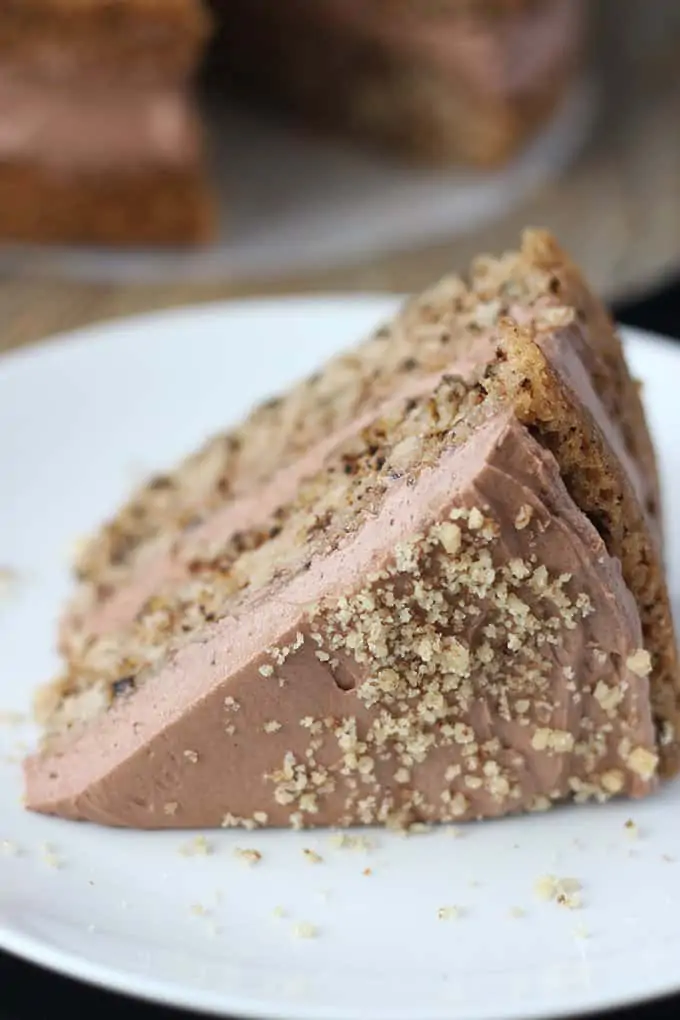 Vegan Walnut Cake