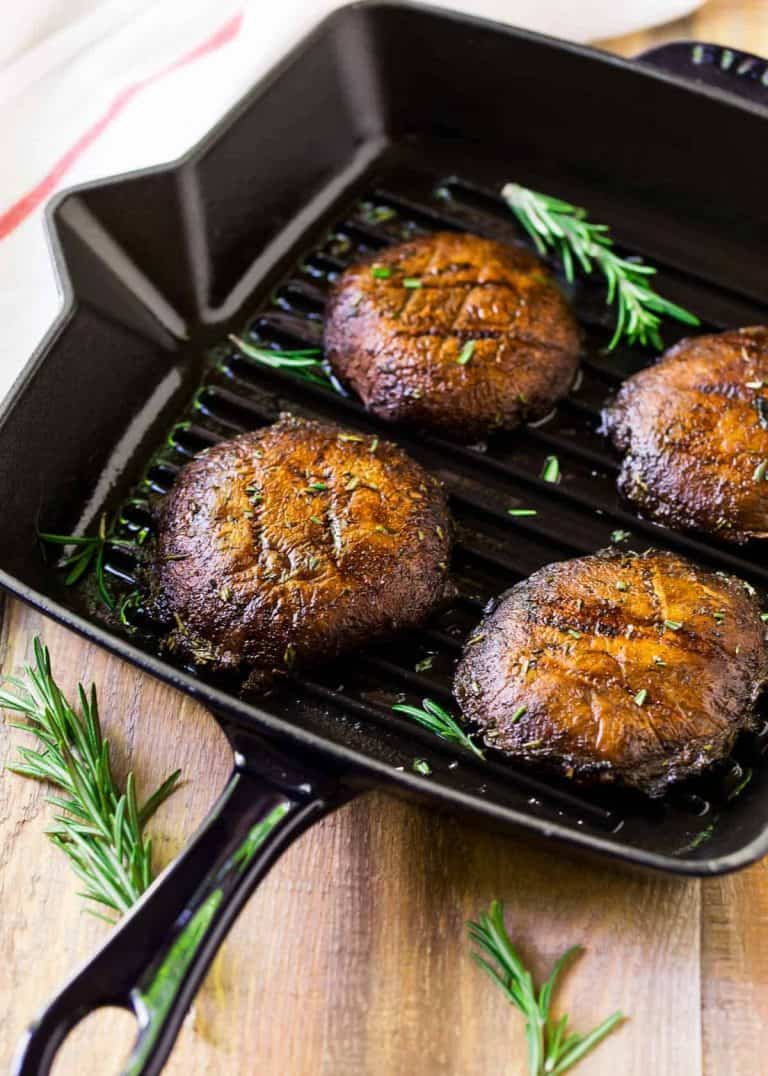 1. Grilled Portobello Mushrooms