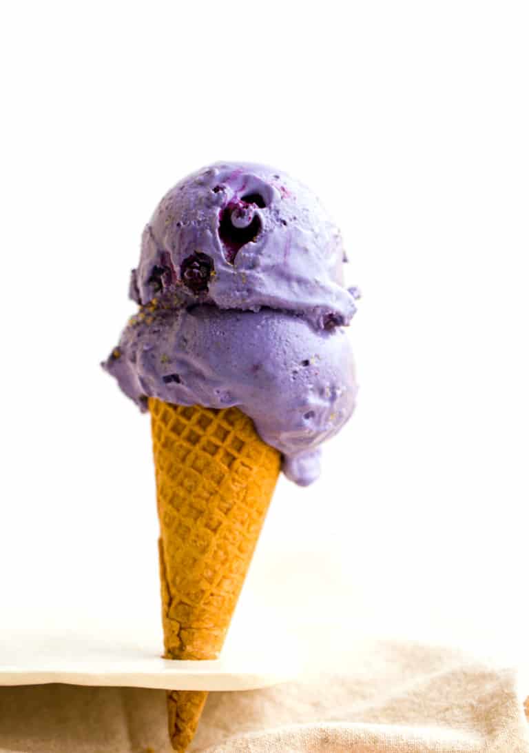 11. Blueberry Cheesecake Ice Cream