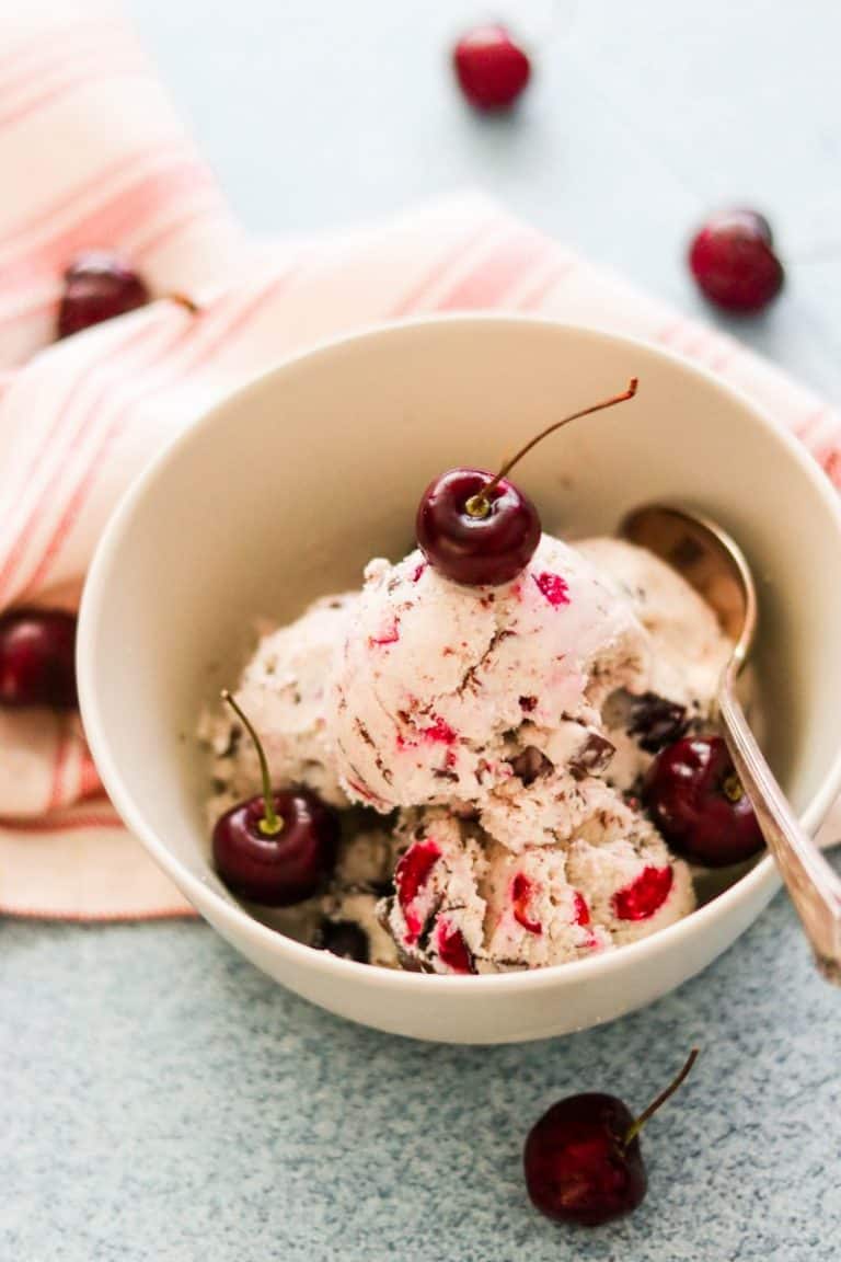 9. Vegan & Paleo Cherry Garcia Ice Cream