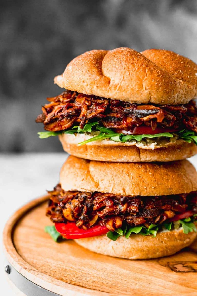 10. Pulled Shiitake Mushroom BBQ Recipe