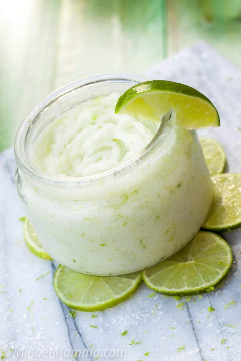 Coconut Lime Salt Scrub