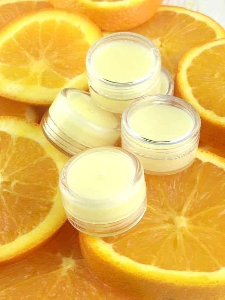 Fai da te arancione Creamsicle balsamo per le labbra