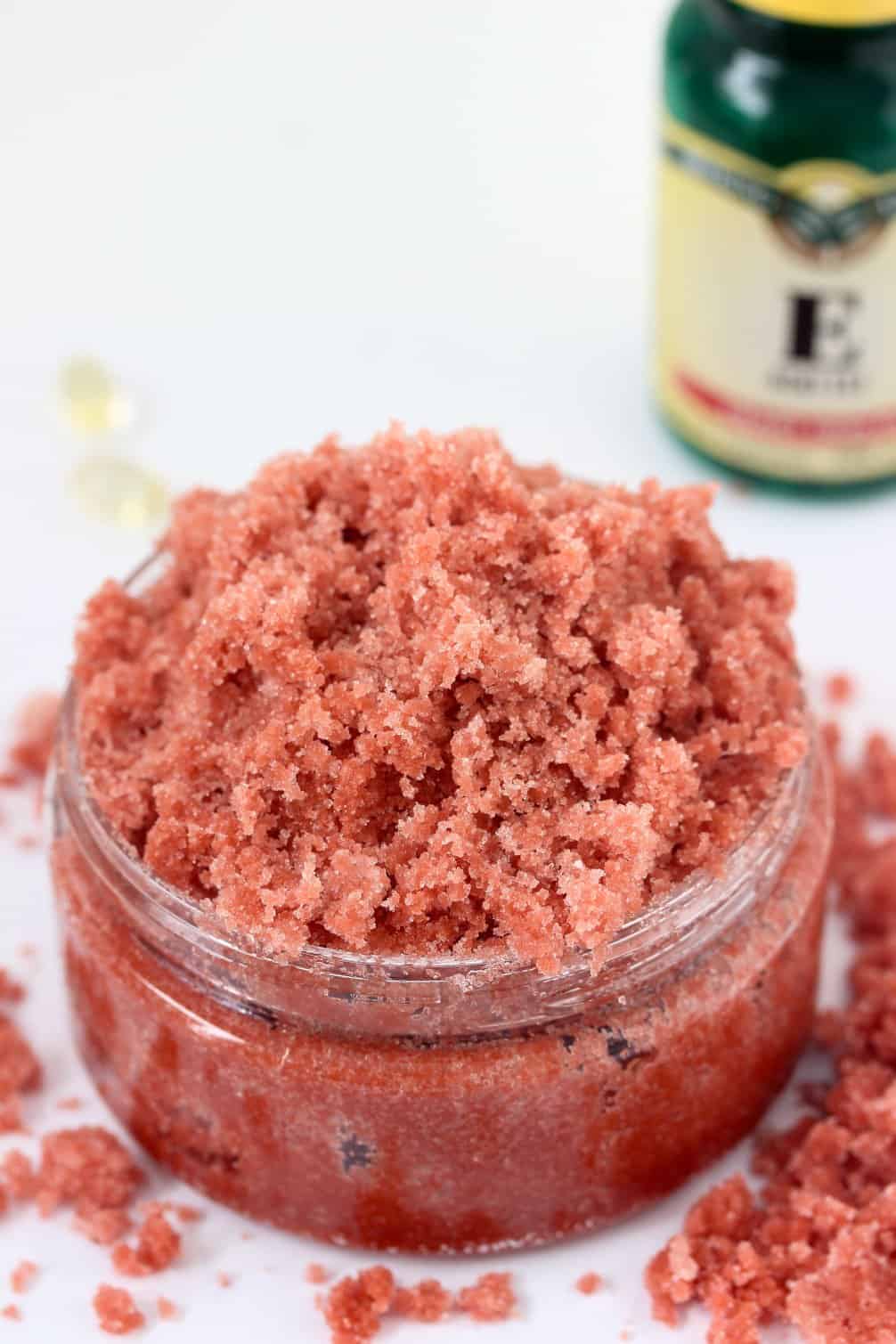 Vitamin E infused Body Scrub Recipe